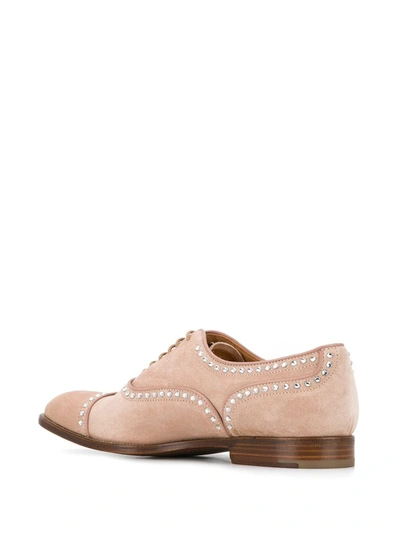 Shop Church's Crystal-embellished Oxford Shoes In Neutrals