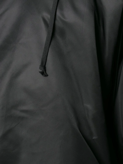 Shop Comme Des Garçons Comme Des Garçons Short-sleeve Hooded Jacket In Black