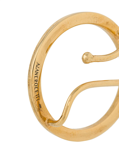 Shop Alan Crocetti Halo Ear Cuff In Gold