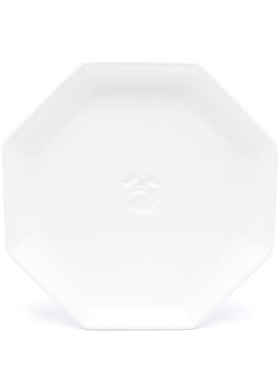 Shop Off-white Octagonal Two-piece Breakfast Set In White