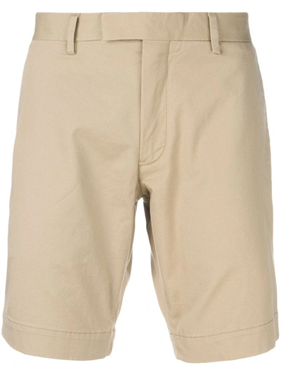 Shop Polo Ralph Lauren Straight-leg Shorts In Brown