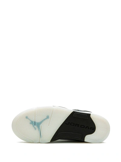 Jordan Air  5 Retro Oil Grey In Blue
