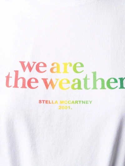 WE ARE THE WEATHER COTTON T-SHIRT