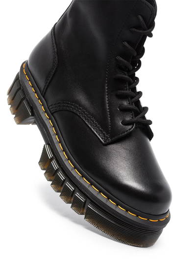 Shop Dr. Martens' Audrick Combat Boots In Schwarz