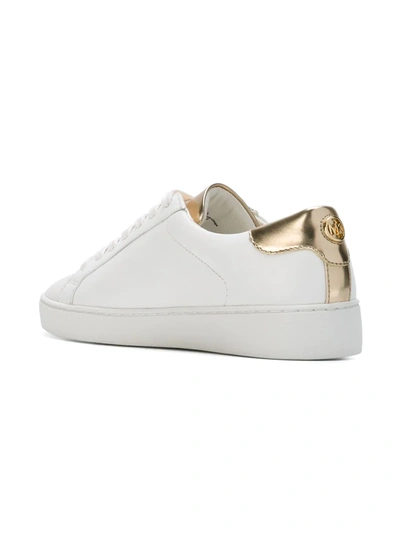 Shop Michael Michael Kors 'irving' Sneakers In White