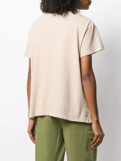 NILI LOTAN CLASSIC PLAIN T-SHIRT - 大地色