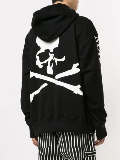 Shop Mastermind Japan Skull-print Logo Hoodie In Black