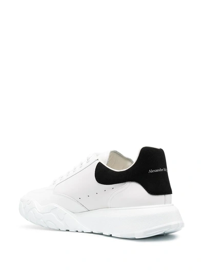 Shop Alexander Mcqueen Court Low-top Sneakers In White