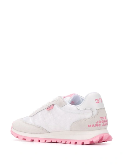 Shop Marc Jacobs The Jogger Sneakers In White