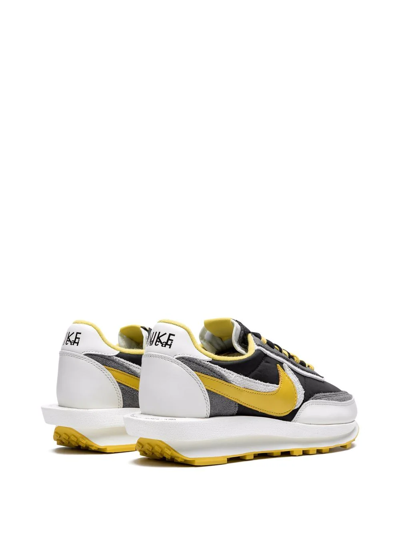Shop Nike X Sacai X Undercover Ldwaffle "bright Citron" Sneakers In Black