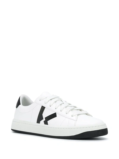 KOURT K LOGO LOW-TOP SNEAKERS