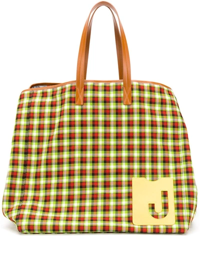 Shop La Doublej Big Mama Tote In Green