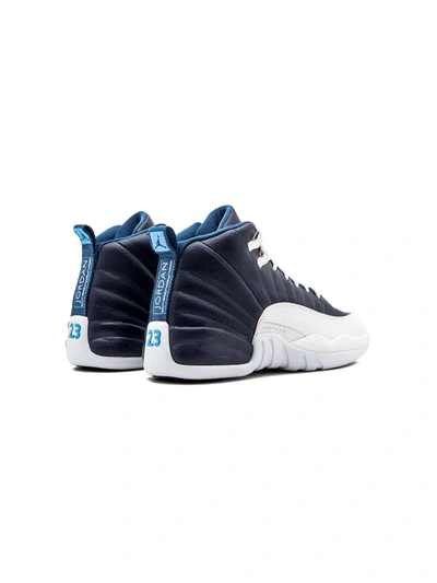 Shop Jordan Air  12 Retro "obsidian" Sneakers In Blue