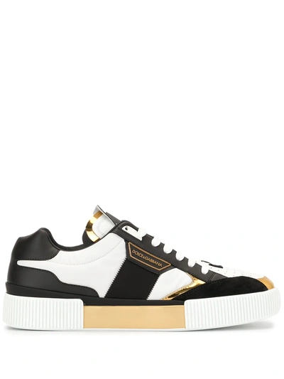 Shop Dolce & Gabbana Miami Low-top Sneakers In Multicolour