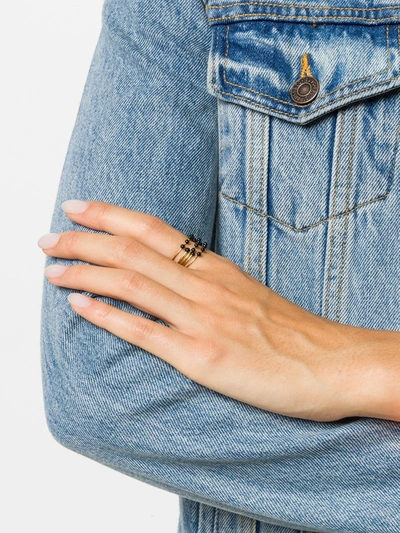 Shop Isabel Marant Delicate Single Ring In Black