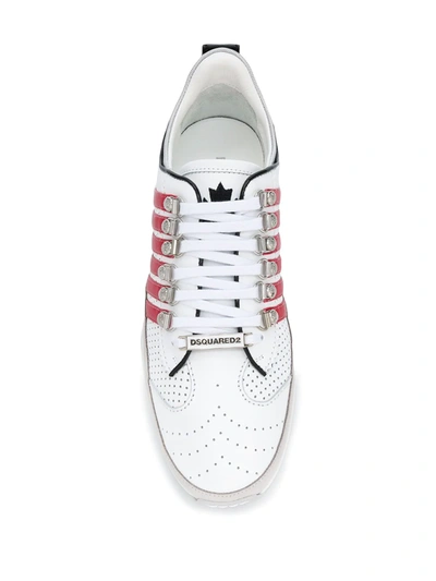 Shop Dsquared2 251 Low-top Sneakers In White