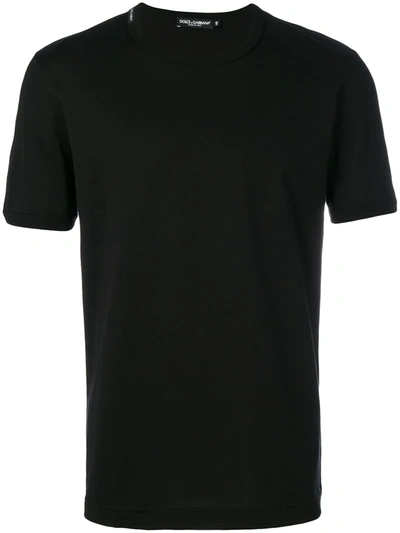 Shop Dolce & Gabbana Logo T-shirt In Black