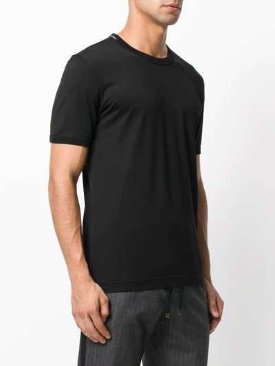 Shop Dolce & Gabbana Logo T-shirt In Black