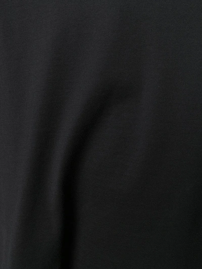 Dolce & Gabbana Logo-tab Cotton-blend Jersey Pyjama T-shirt In Black