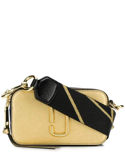 Shop Marc Jacobs The Snapshot Small Camera Bag In Metallic