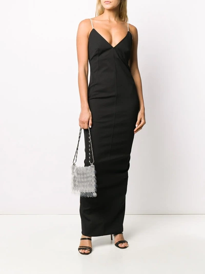 Shop Rick Owens Fitted Backless Dress In Black