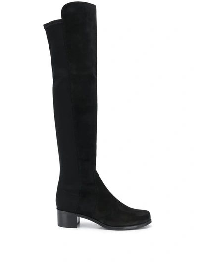 Shop Stuart Weitzman 45mm Thigh High Boots In Black