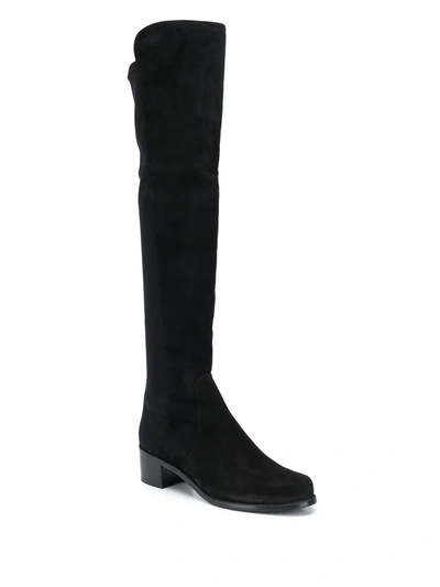 Shop Stuart Weitzman 45mm Thigh High Boots In Black