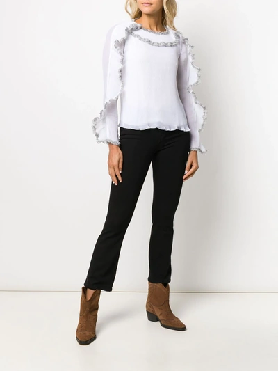 Frame Slim-fit Cropped Jeans In Black