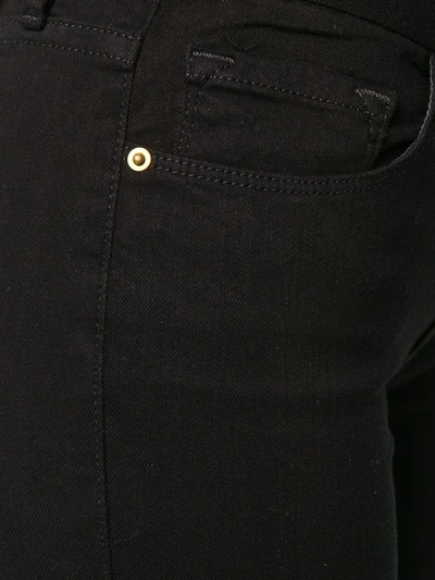 Frame Slim-fit Cropped Jeans In Black