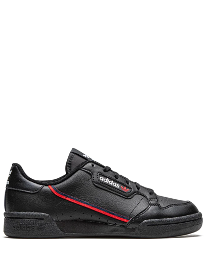 Shop Adidas Originals Continental 80 Low-top Sneakers In Black