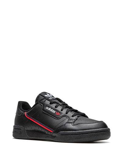 Shop Adidas Originals Continental 80 Low-top Sneakers In Black
