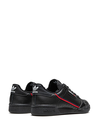 Shop Adidas Originals Continental 80 Low-top Sneakers In Black