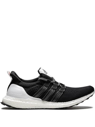 Shop Adidas Originals X Wood Wood Boost Sneakers In Black