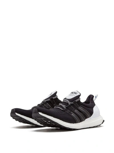 Shop Adidas Originals X Wood Wood Boost Sneakers In Black