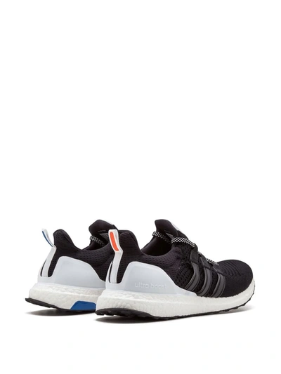 Shop Adidas Originals X Wood Wood Boost Sneakers In Black