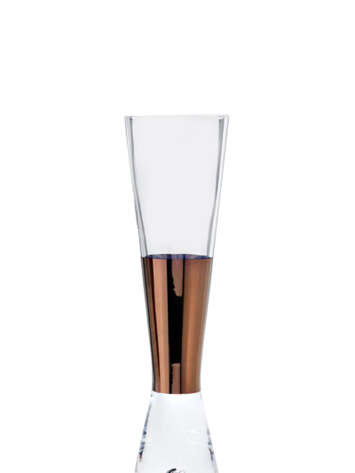 Tom Dixon Tank Champagne Glasses In Gold