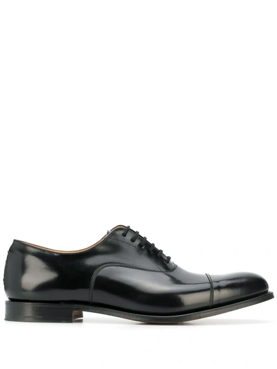 CHURCH'S CLASSIC OXFORD SHOES - 黑色