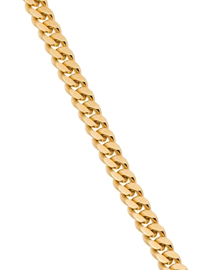 Shop Tom Wood Gold-plated Sterling Silver Curb Chain Necklace