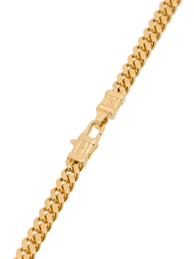 Shop Tom Wood Gold-plated Sterling Silver Curb Chain Necklace