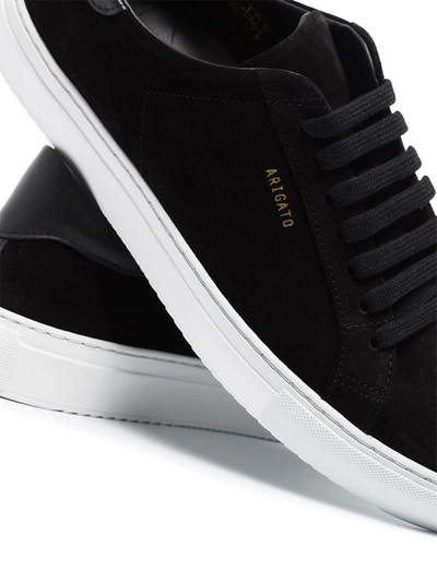 Shop Axel Arigato Clean 90mm Suede Sneakers In Black