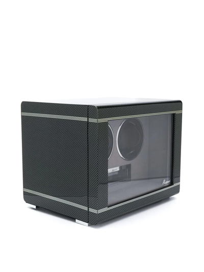 Shop Rapport Formula Double Watch Winder In Black