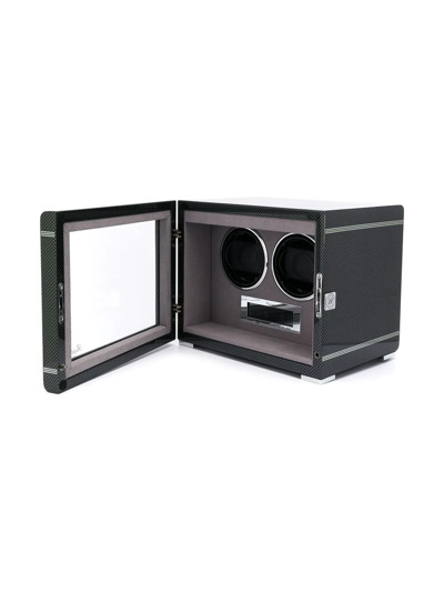 Shop Rapport Formula Double Watch Winder In Black