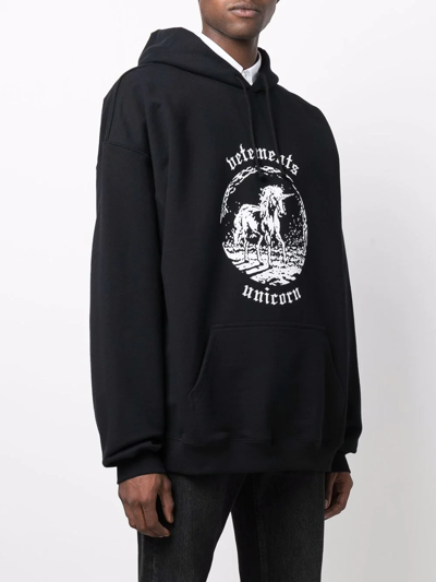 22ss VETEMENTS double unicorn hoodie M | bjland.ws