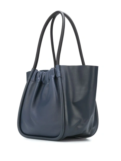 Shop Proenza Schouler L Ruched Tote Bag In Blue
