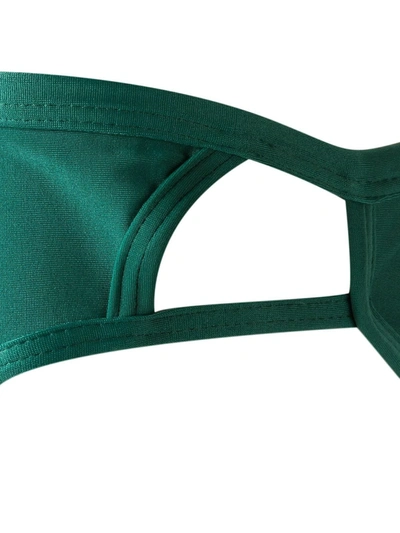 Shop Amir Slama Cut Out Detail Trunks In Green