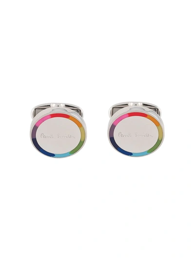 rainbow logo cufflink