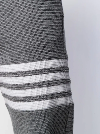 Thom Browne Engineered 4-bar Jersey Sweatpant In Grey