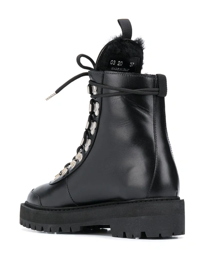 Shop Off-white Ankle-high Hiking Boots In Black