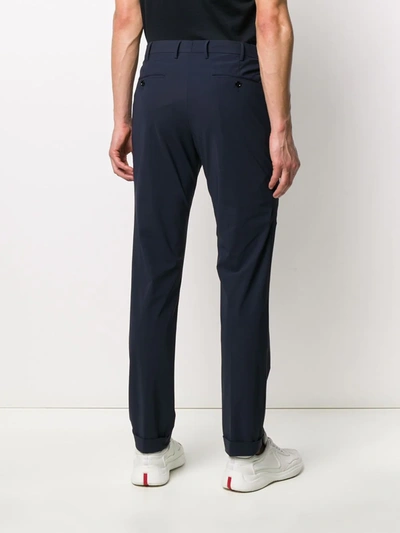 Shop Pt01 Fit Super-slim Trousers In Blue