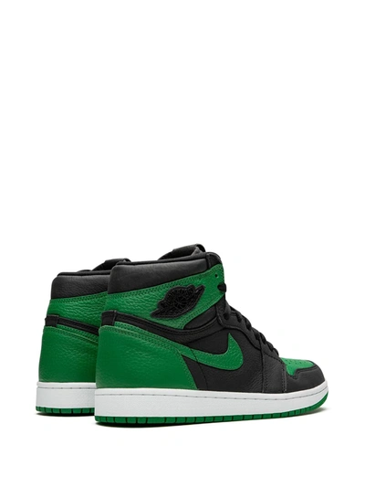 Jordan Air  1 Retro High Pine Green 2.0 In Black